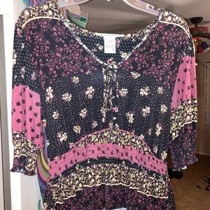 Floral blouse